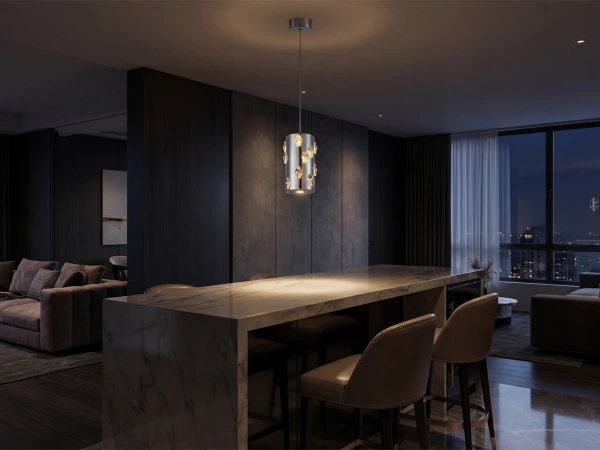 CLARIS závesná krištáľová lampa 120 - V30001 3