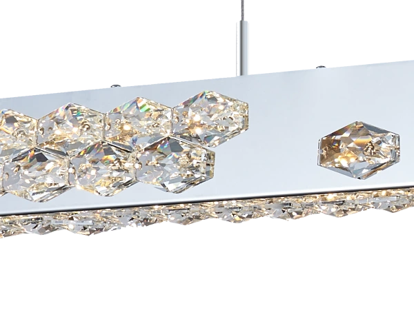 CLARIS závesný krištáľový luster 1000 - V30002 4