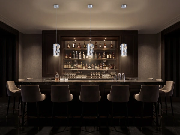 CLARIS závesná krištáľová lampa 120 - V30001 2