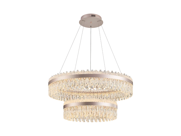 ROCOCO függesztett kristálycsillár 950+600 – V30105 2