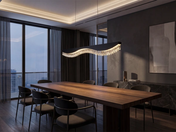 AURORA závesný krištáľový luster 1100 - V30071 2