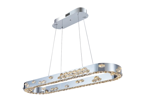 CLARIS závesný krištáľový luster 1100x320 - V30003 3