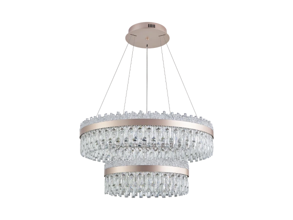 ROCOCO függesztett kristálycsillár 800+500 – V30104