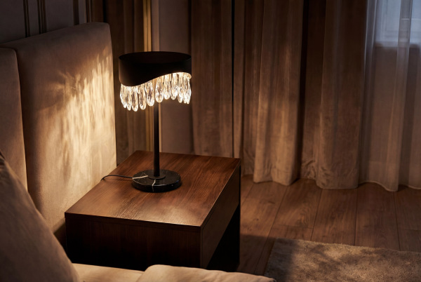 AURORA Stolná krištáľová lampa 380 - V30082 2