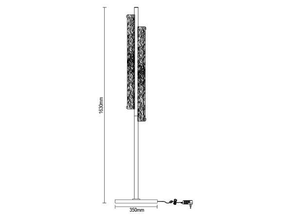 CORTEZA stojaca lampa 1630 - V30038 5