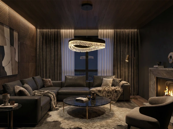 AURORA závesný krištáľový luster 600 - V30076 3