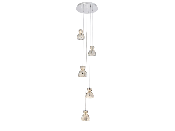 KATRIA závesná krištáľová lampa - V30044 3