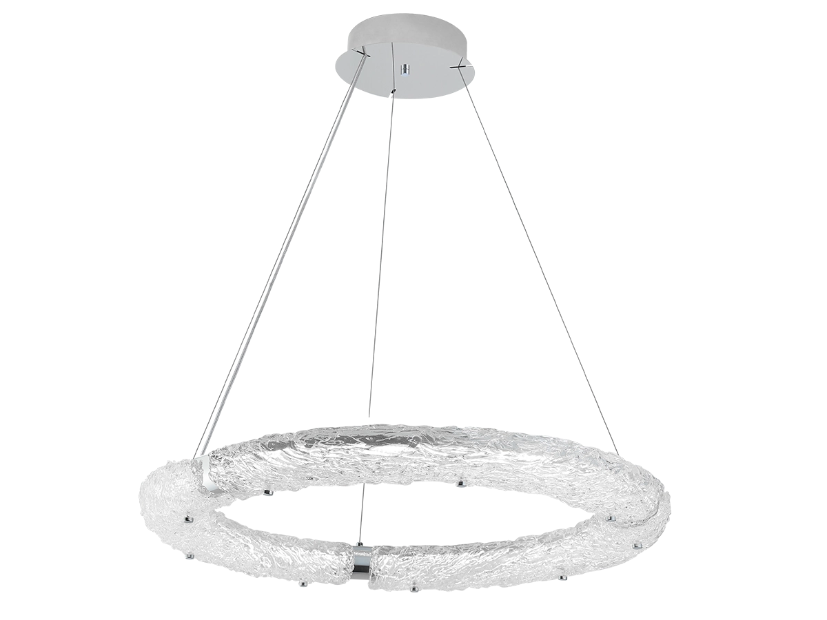 Moderné svietidlá zo štruktúrovaného skla, ktoré prinášajú jedinečný svetelný efekt a čistý dizajn do priestoru.